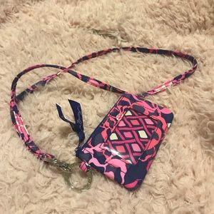 Vera Bradley NEVER USED Lanyard/Card Case